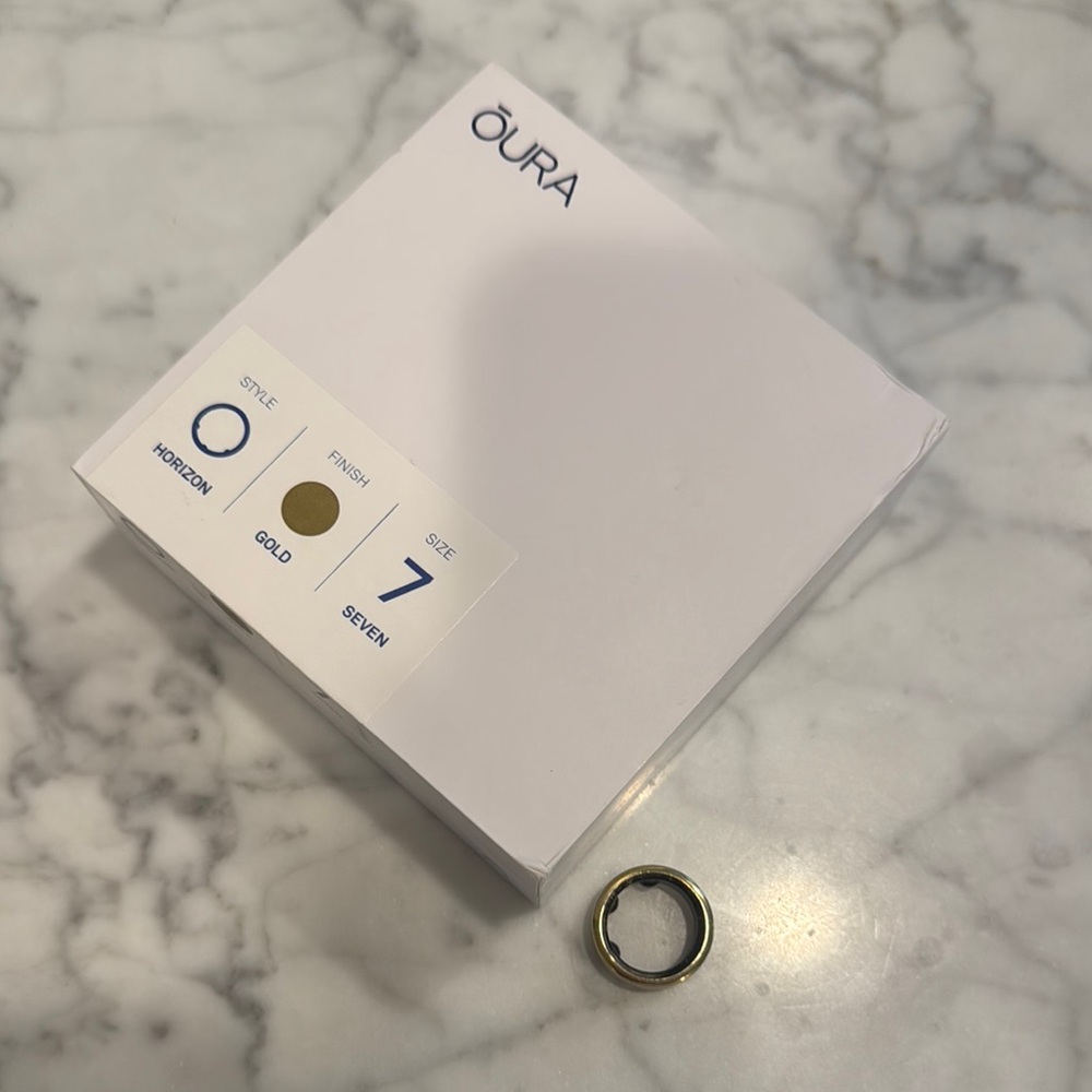 Oura Horizon Gold Ring